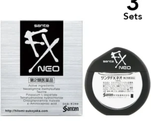 【限量特價】參天FX NEO眼藥水 12ml（3入組）【第2類醫藥品】